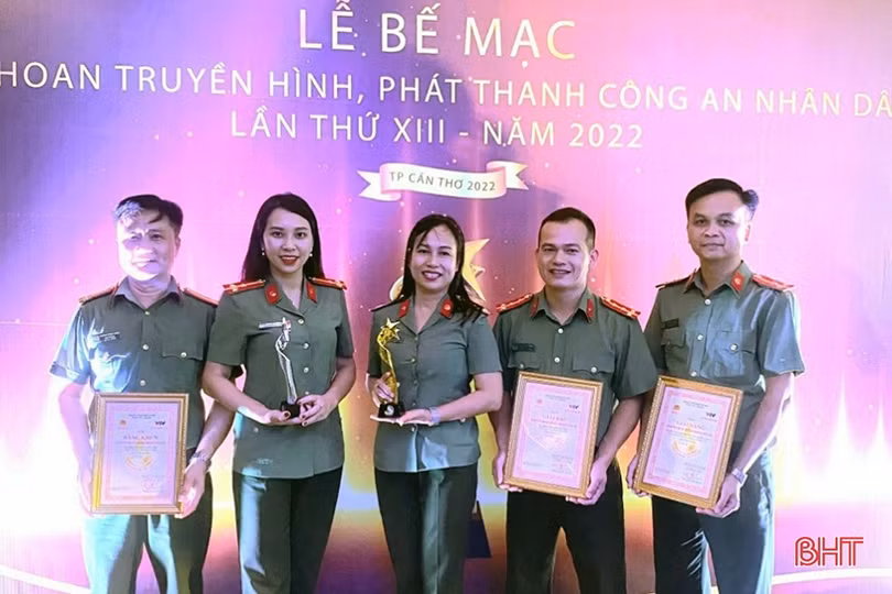 Công an Hà Tĩnh đạt giải Vàng tại Liên hoan Truyền hình, Phát thanh CAND