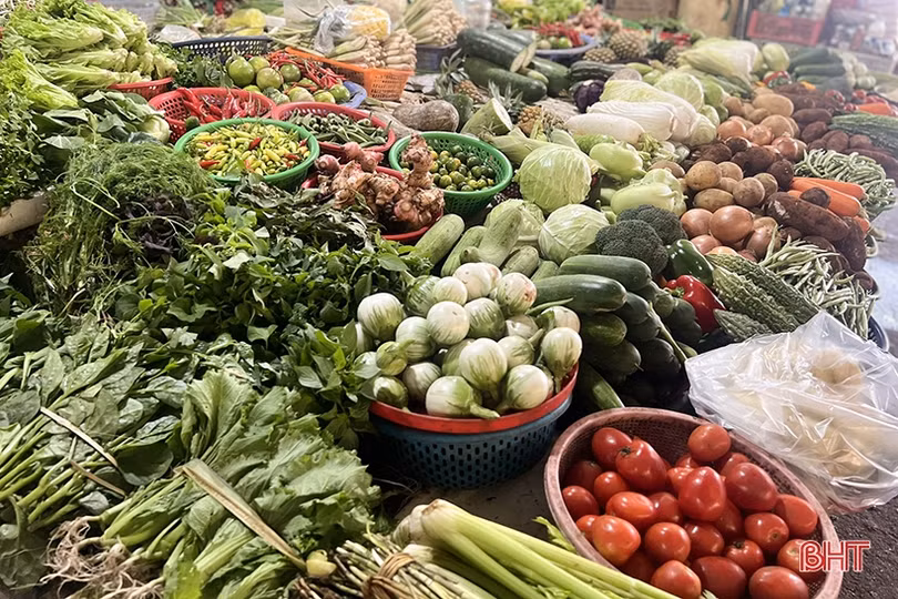 Giá hành lá tại các chợ Hà Tĩnh cao nhất từ trước đến nay, 70.000 đồng/kg