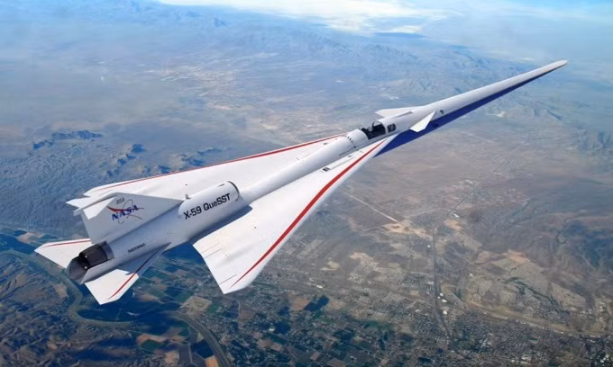 NASA sắp thử nghiệm máy bay siêu thanh sau 75 năm
