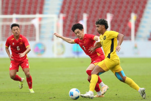 Xác định hai cặp bán kết bóng đá nam SEA Games 33