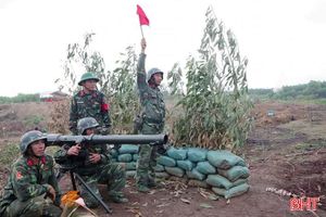 Tổ chức thành công cuộc diễn tập khu vực phòng thủ huyện Can Lộc