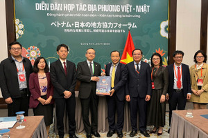 Đoàn công tác tỉnh Hà Tĩnh tham gia Diễn đàn hợp tác địa phương Việt - Nhật