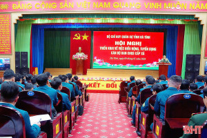 Hà Tĩnh triển khai điều động, tuyển dụng cán bộ ban chỉ huy quân sự cấp xã