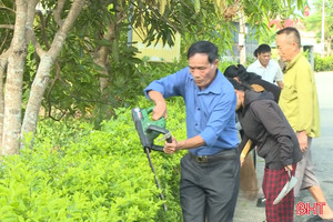 Từ lời Bác dạy, thôn Kiều Văn chung sức dựng xây nông thôn mới