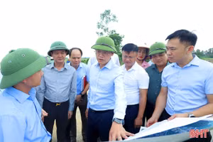 Tập trung tháo gỡ mặt bằng, đảm bảo tiến độ dự án trọng điểm ở Hà Tĩnh