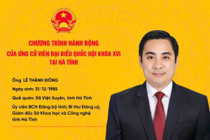 Chương trình hành động của ứng viên ĐBQH Lê Thành Đông