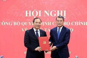 Ông Hoàng Trung Dũng giữ chức Phó Trưởng ban Tổ chức Trung ương