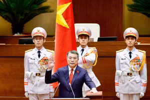 Quốc hội bầu đồng chí Lê Minh Hưng giữ chức Thủ tướng Chính phủ 