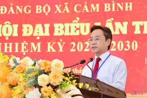 Xã Cẩm Bình cần ưu tiên công tác quy hoạch, liên kết phát triển thương mại - dịch vụ