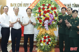Lãnh đạo tỉnh chúc mừng Ngày truyền thống Bộ đội Biên phòng