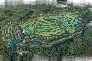 Khởi công dự án sân golf 36 hố ở Hà Tĩnh