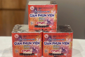 Doanh nghiệp thuộc Bộ Công an được sản xuất pháo hoa nổ