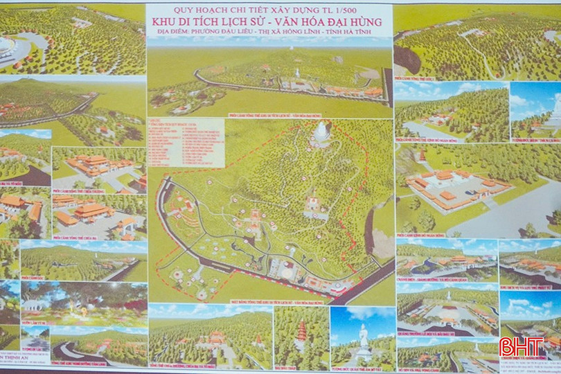 Bảng quy hoạch chi tiết xây dựng tỉ lệ 1/500 của Khu di tích lịch sử - văn hóa Đại Hùng. bqbht_br_qh8.jpg