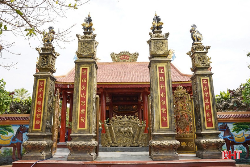 Nhà thờ Tiến sĩ Nguyễn Đức Huy ở thôn Thai Yên, xã Thạch Hội (TP Hà Tĩnh). bqbht_br_x1.jpg
