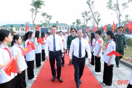 Náo nức ngày khai trường tại Hà Tĩnh