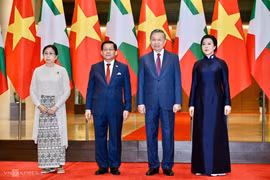 Tổng Bí thư, Chủ tịch nước Tô Lâm chủ trì lễ đón Tổng thống Myanmar