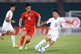 Việt Nam thua đậm Triều Tiên ở vòng loại U20 châu Á 2027