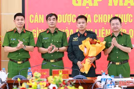 Trung tá Công an Hà Tĩnh tham gia lực lượng gìn giữ hòa bình Liên hợp quốc