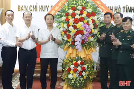 Lãnh đạo tỉnh chúc mừng Ngày truyền thống Bộ đội Biên phòng