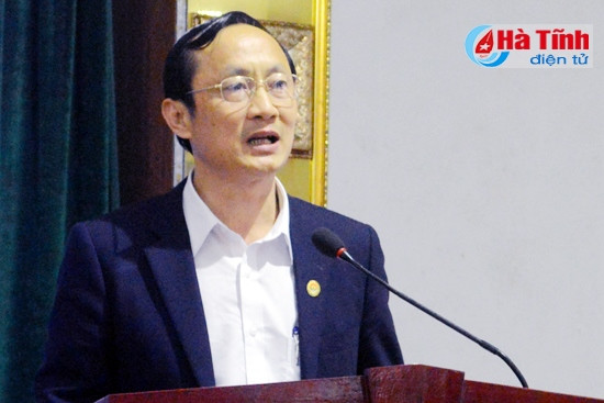 Giám đốc Sở NN&PTNT Đặng Ngọc Sơn: Chăn nuôi của tỉnh đang phát triển theo hướng liên kết chuỗi, truy xuất nguồn gốc, góp phần thực hiện tái cơ cấu ngành nông nghiệp, tạo điều kiện để sản phẩm thịt của Hà Tĩnh chinh phục thị trường nông sản sạch