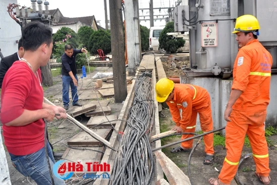 Dự án cải tạo nhằm đảm bảo cung cấp điện ổn định trên địa bàn và chống quá tải trong mùa nắng nóng.