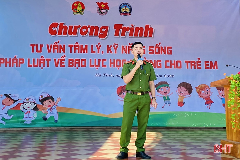 Tư vấn pháp luật về bạo lực học đường cho trẻ em Hà Tĩnh