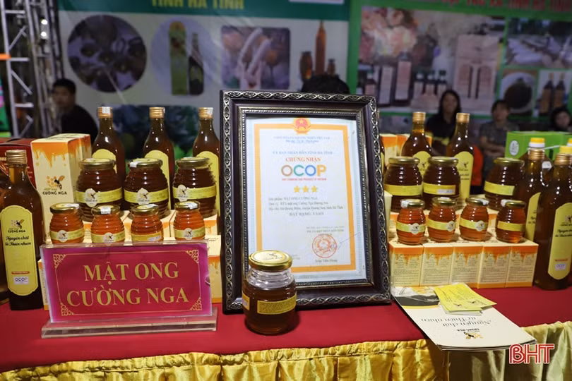 200 sản phẩm OCOP tiêu biểu các tỉnh Bắc Trung Bộ quy tụ tại TP Hà Tĩnh