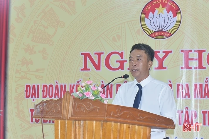 Lãnh đạo Hà Tĩnh chung vui Ngày hội Đại đoàn kết toàn dân tộc ở các địa phương