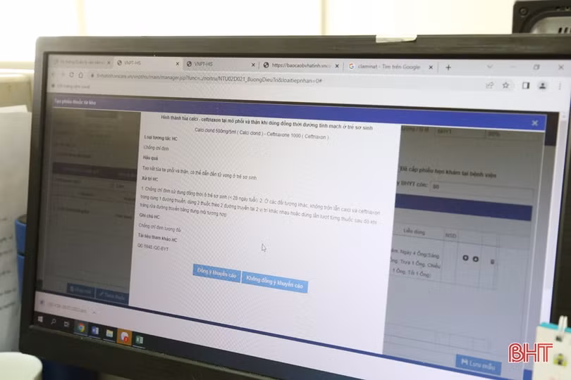 BVĐK tỉnh Hà Tĩnh thúc đẩy chuyển đổi số trong quản lý dược
