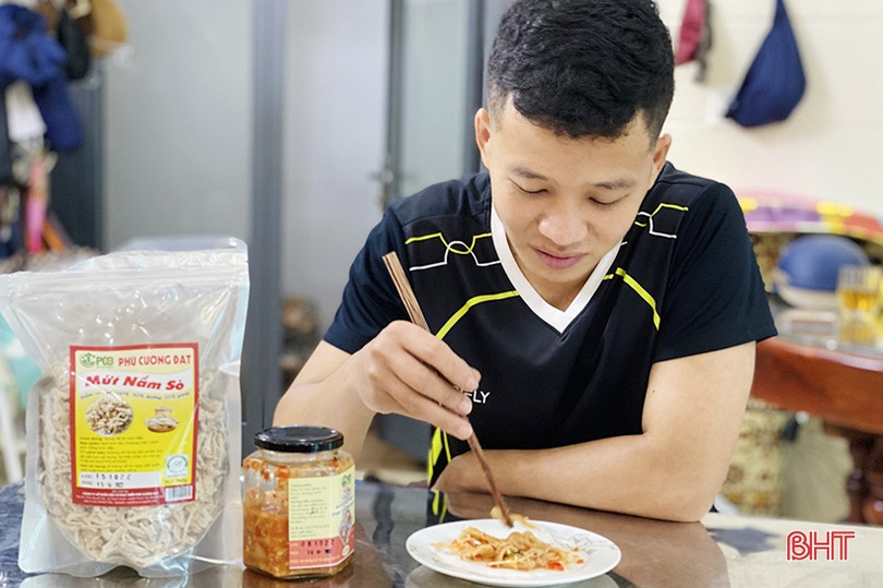 Chế biến sâu, làm hấp dẫn món nấm ăn tại Thạch Hà