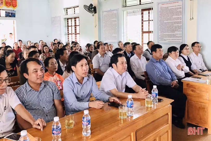 Xây dựng thôn 8, xã Sơn Giang thành thôn tiêu biểu của huyện Hương Sơn