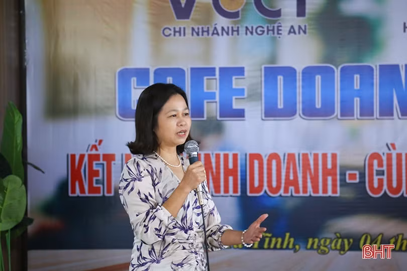 Cafe doanh nhân “Kết nối kinh doanh - Cùng nhau phát triển”