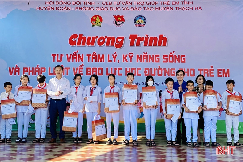 Tư vấn pháp luật về bạo lực học đường cho trẻ em Hà Tĩnh