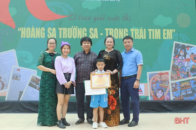 Chia sẻ của học sinh tiểu học Hà Tĩnh giành giải đặc biệt Cuộc thi “Hoàng Sa - Trường Sa trong trái tim em”