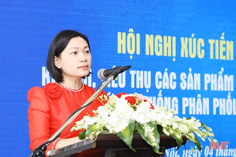 Kết nối tiêu thụ, đưa sản phẩm Hà Tĩnh vào các hệ thống phân phối lớn