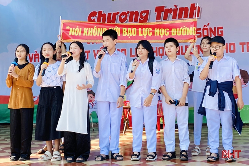 Tư vấn pháp luật về bạo lực học đường cho trẻ em Hà Tĩnh