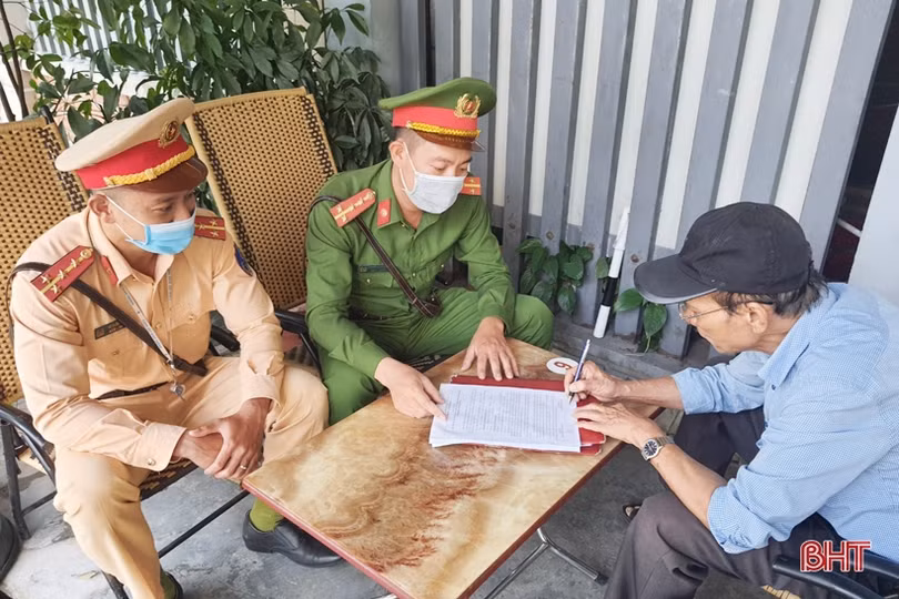 Công an TP Hà Tĩnh sẽ phạt nguội các trường hợp dừng, đỗ ô tô sai quy định