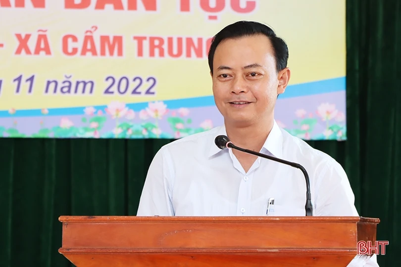 Lãnh đạo Hà Tĩnh chung vui Ngày hội Đại đoàn kết toàn dân tộc ở các địa phương