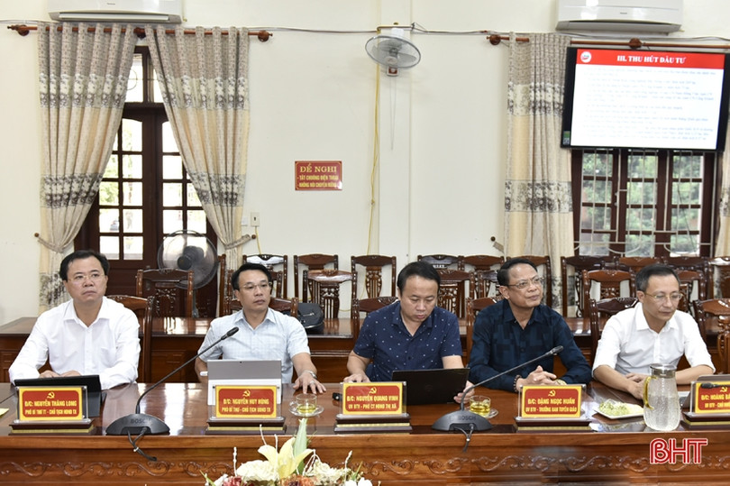 Thị xã Hồng Lĩnh cam kết tạo điều kiện thuận lợi nhất cho doanh nghiệp đầu tư trên địa bàn ảnh 2 Thị xã Hồng Lĩnh cam kết tạo điều kiện thuận lợi nhất cho doanh nghiệp đầu tư trên địa bàn