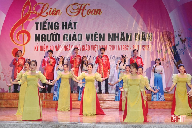 Đức Lĩnh đạt giải xuất sắc Liên hoan “Tiếng hát người giáo viên Nhân dân”