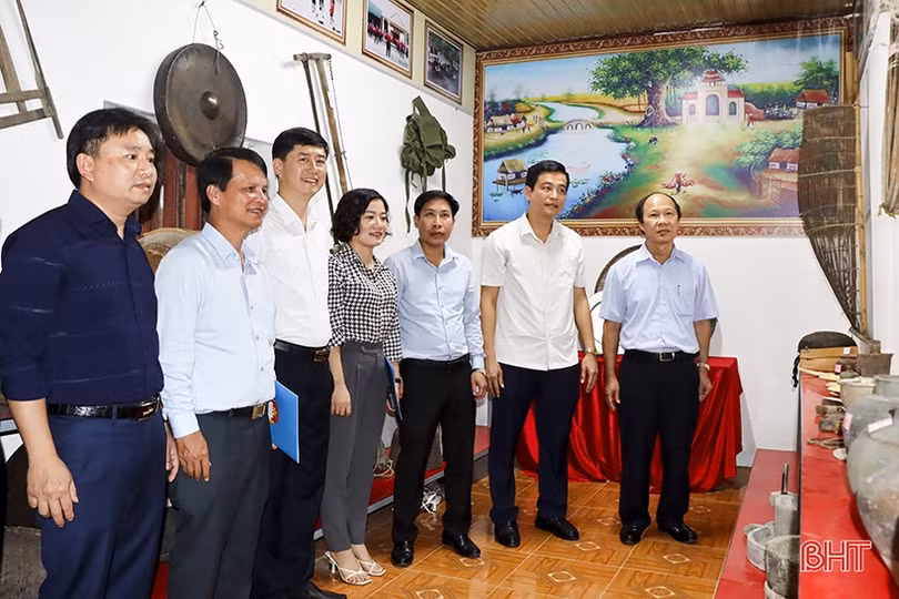 Lãnh đạo Hà Tĩnh chung vui Ngày hội Đại đoàn kết toàn dân tộc ở các địa phương