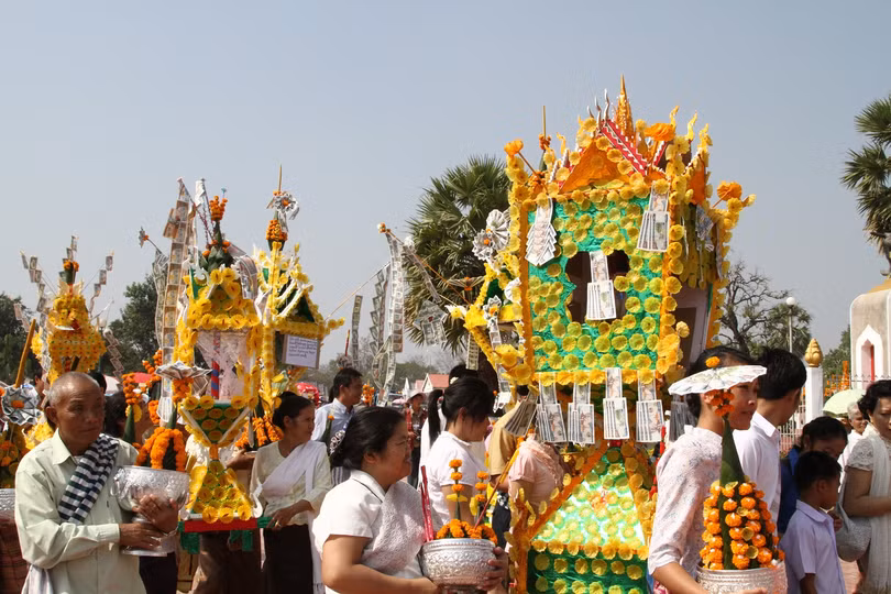 Lào tưng bừng tổ chức lễ hội lớn nhất năm