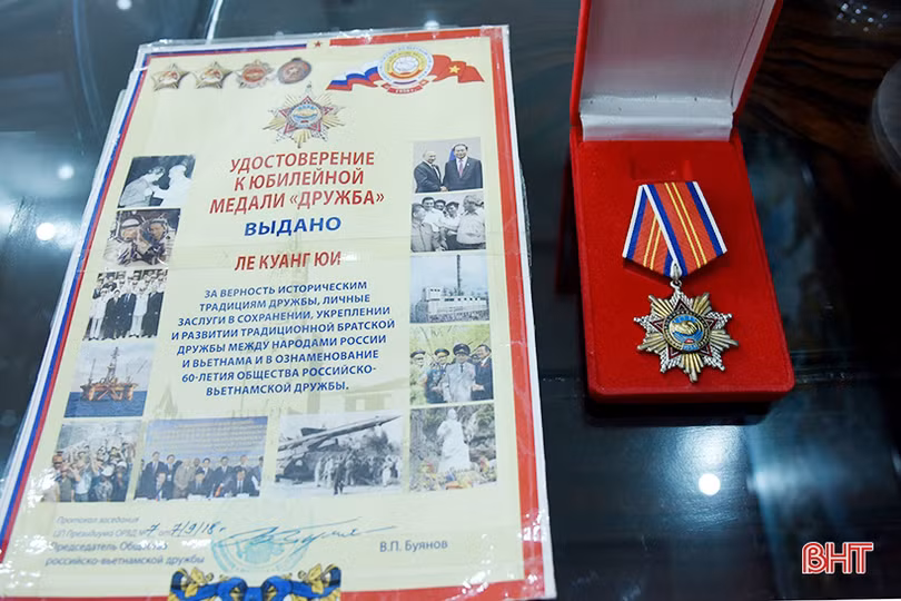 Người cán bộ Hà Tĩnh tâm huyết nối nhịp cầu hữu nghị Việt - Nga