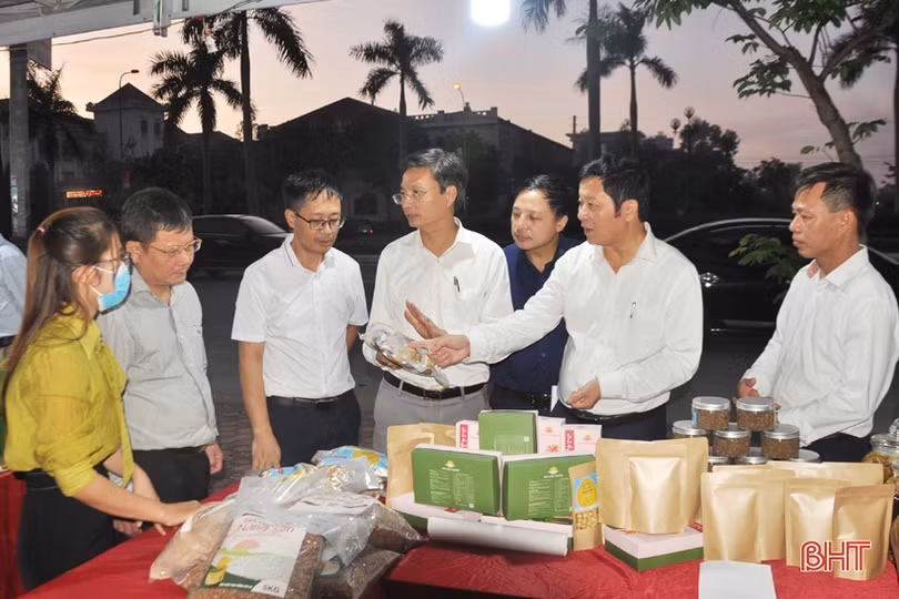 200 sản phẩm OCOP tiêu biểu các tỉnh Bắc Trung Bộ quy tụ tại TP Hà Tĩnh