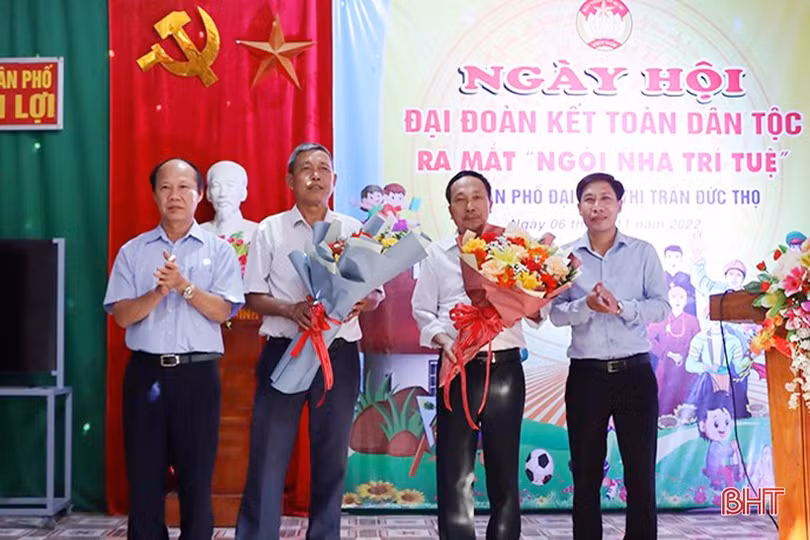 Lãnh đạo Hà Tĩnh chung vui Ngày hội Đại đoàn kết toàn dân tộc ở các địa phương