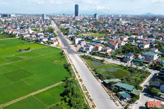 Đường Lê Duẩn thông tuyến, mở ra không gian phát triển mới cho đô thị Hà Tĩnh