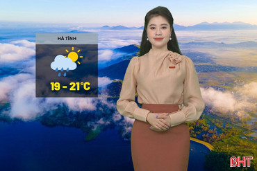 Dự báo thời tiết Hà Tĩnh ngày 6/12: Có mưa rải rác, thấp nhất 19 độ C