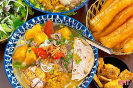 Hương vị Bắc Bộ gây thương nhớ giữa lòng Hà Tĩnh