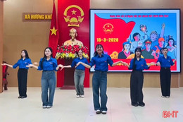 Tuổi trẻ Hà Tĩnh lan tỏa "Vũ điệu bầu cử"