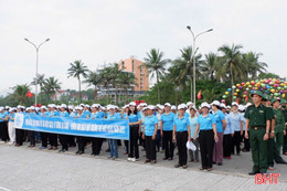 Phụ nữ Hà Tĩnh hành động vì môi trường xanh - sạch - đẹp